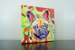 Popart-frenchie by Cameron Dixon -right