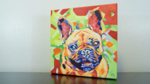 Popart-frenchie by Cameron Dixon-left