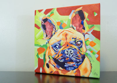 Popart-frenchie by Cameron Dixon-left