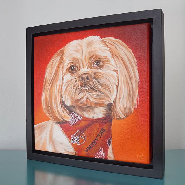 Pet Portrait PaintingBell12 x 12 Oil over Acrylic Have your own custom painting created from a photo for as low as $200usd + shipping worldwideIncludes:- 12in x 12in Oil Painting- Black Floating Frame- Short Timelapse Videohttps://www.etsy.com/shop/CameronDixonsArt#ny #nyc #bigapple #newyork #newyorknewyork #newyorkcity #manhatten #eastharlem #ilovenyc #photooftheday #igersofnyc #nylove #newyorkart #newyorklife #newyorkstyle #newyorkartist #canadianartist #newyork_instagram #petportrait #petpainting #oilpainting #art #paint #artistforhire #commission#oklahoma #ou #oklahomasooners