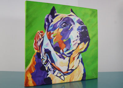 Pop Art Pet Painting - Athena - Cameron Dixon -