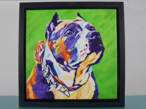 Pop Art Pet Painting - Athena - Cameron Dixon -
